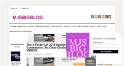 Desktop Screenshot of mjsbigblog.com